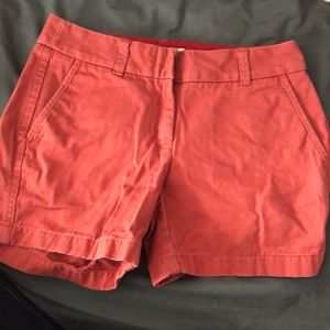 Brick red shorts